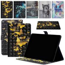 For iPad 10.2 inch 2019 Print PU Leather Flip Stand Cover For iPad Air 9.7" Shockproof Funda Tablet Case For iPad Pro 9.7" 2017 2024 - buy cheap