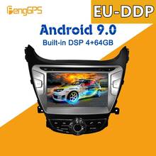 Android 9.0 4+ 64GB px5 Built in DSP Car DVD Player Multimedia Radio For Hyundai Elantra/Avante/I35 2011-2013 GPS Navigation 2024 - buy cheap