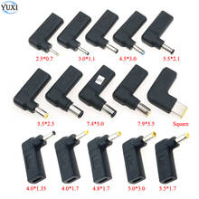 YuXi 15pcs PD Power Adapter Plug Converter USB Type C Female to 5.5*2.5mm 4.5*3.0 7.4*5.0 mm Male Laptop DC Jack Connector 2024 - buy cheap