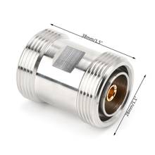 L29KK RF Coaxial High Frequency Adapter 7/16 Din Female To Din Female Connector 2024 - buy cheap