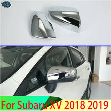 For Subaru XV 2018 2019 2020 Car Accessories ABS Chrome Door Side Mirror Cover Trim Rear View Cap Overlay Molding Garnish 2024 - buy cheap