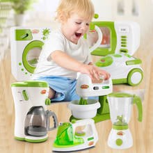 Simulation Home Appliances Toys Children Pretend Play Houseworks Games Kitchen Blender Juicer Microwave Oven Sets Toys Kid Gifts 2024 - buy cheap
