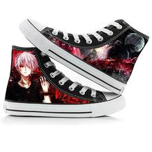 Anime Cos Kaneki Ken Touka Kirishima Casual Canvas Shoes plimsolls Flats duck shoes Sneakers 2024 - buy cheap