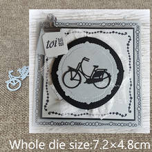 XLDesign Craft Metal Cutting Die stencil mold bicycle bike decoration scrapbook Album Paper Card Craft Embossing die cuts 2024 - buy cheap