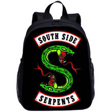 Riverdale South Side Serpents Mini Backpacks Kids Boys Girls  School Bag 13Inch Bookbag Satchel Mochila Escolar Bolso 2024 - buy cheap