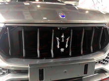 Z-ART mat carbon fiber front grille for Maserati Levante carbon trim parts for Levante 2017-2019 carbon fiber front grille trim 2024 - buy cheap