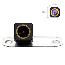 Misayaee-câmera de estacionamento com visão traseira dourada, hd 1280x720p, compatível com volvo s80, xc90, s40, v60, xc60, s60, c70, v50, xc70, v70 2024 - compre barato
