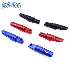 Motocicleta traseiro apoio para os pés pé pegs pedais para suzuki v-strom 650 dl650 dl1000 hayabusa gsx1300r gsx1300 gsx650f gsx1400 b-king 2024 - compre barato