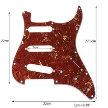 Red Tortoise Shell Pickguard 3 Ply Scratch Plates para guitarra PB de bajo de precisión Y1QE 2024 - compra barato