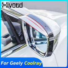 Espejo retrovisor cromado para coche, accesorios de marco de protección contra la lluvia, para Geely Coolray SX11 2018-2020 2024 - compra barato