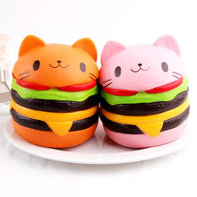 Squishmeez High Quality Soft Slow Rising Cute Jumbo Kawaii Hamburger Hamburg Cat Kat Stress Fidget Squishy Toys With Scented Buy Cheap In An Online Store With Delivery Price Comparison Specifications Photos