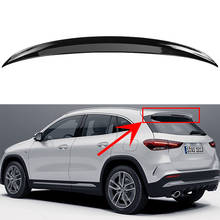 Black White Carbon Fiber Car Spoiler Rear Trunk Wing Lip For Mercedes Benz GLA180 GLA200 GLA220 GLA250 GLA35 GLA45 AMG H247 2020 2024 - buy cheap