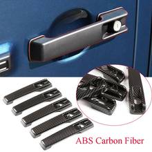 Car Carbon Fiber Exterior Door Handle Trim Cover for Mercedes Benz G Cl W463 W464 G65 G55 G63 G500 G550 2019-2020 2024 - buy cheap