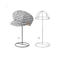 Black/White Hat display rack metal peak cap display stand bucket hat straw hat sunhat shelf holder wig hairpiece storage rack 2024 - buy cheap