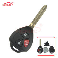 Chave remota carro rav4 corolla camry 3 botões toy43 4d67 para toyota 315mhz kigoauto 2024 - compre barato