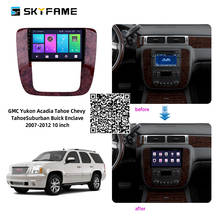 Radio Estéreo con GPS para coche, sistema Multimedia Android, para GMC Yukon/Acadia, Chevrolet Tahoe/Saturn, Buick Enclave 2007-2012 2024 - compra barato