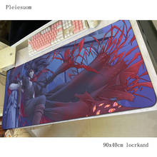 Hellsing-mousepad espesso para jogos, 90x40cm, pc, computador gamer, acessórios, tapete grande para esportes, laptop, almofada protetora de mesa 2024 - compre barato