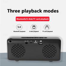 Alarm Clock Speaker Wireless Bluetooth Loudspeaker Support TF Card MP3 Player USB Chargeable Speaker With Lanyard Soundbar 2024 - buy cheap