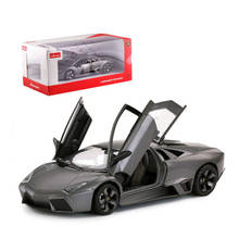 Rastar-coche deportivo de alta simulación, vehículo de aleación de Metal, modelo de coche, potencia extraíble, 1:24 2024 - compra barato