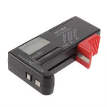 O verificador da pilha de bateria do indicador novo aa aaa c/d 9v volt testes do botão 1.5v células em miniatura com medidor indica o nível de potência 2024 - compre barato
