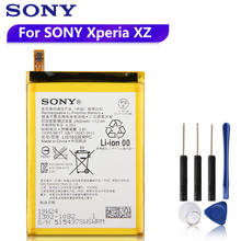 Sony bateria de substituição original lis1632erpc para sony xperia xz dual f8331 f8332 xzs g8232 bateria de telefone autêntica 2900mah 2024 - compre barato
