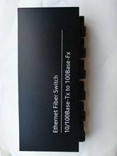 Fiber Optical Transceiver 10/100M Ethernet Fiber switch   2 RJ45 6 Fiber ports Fiber Optical Media Converter Single Mode 2024 - buy cheap