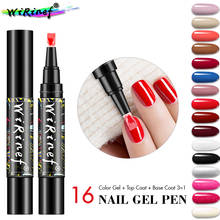 WiRinef 5ml One Step Nail Gel Polish Pen UV Nail Gel Pen Varnish Nail Art Manicure Soak Off Gel Lacquer 3 In 1 2024 - buy cheap