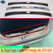 For Toyota Sedan Corolla E210 Prestige Altis 2019 2020 Stainless Steel Rear Trunk Scuff Plate Door Sill Cover Molding Garnish 2024 - buy cheap