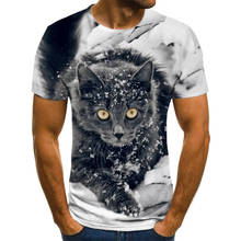 Newest Cat 3D Printed T-shirt Casual Short Sleeve O-Neck Fashion Printed 3D t shirt Men/Women Tees High Quality tshirt Hombre 2024 - buy cheap