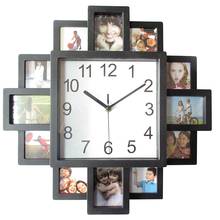 Top Deals Photo Frame Wall Clock New Diy Modern Desigh Art Picture Clock Living Room Home Decor Horloge for offices, Living Room 2024 - buy cheap