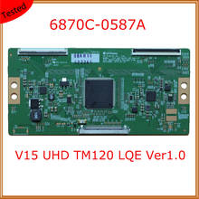 6870C-0587A T плата с платой 6870C для телевизора LG T-CON, сменная плата 6870C 0587A, пластина ЖК TCON, оборудование для дисплея 6870C0587A 2024 - купить недорого