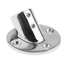 Boat Hand Rail Fitting Stainless Steel Marine Hand Rail Handrail 45 Degree 25mm/1" Round Base For Yacht Boat Accessories Marine 2024 - buy cheap