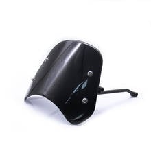 Frente da motocicleta farol carenagem windscreen para benelli leoncino 500 2024 - compre barato