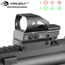 Fire Wolf Hunting tactical Optical sight Reflex Red Dot Rifle Scope Holographic Airsoft pistol Spotting scope for rifle hunting 2024 - buy cheap