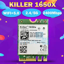 Killer 1650x AC Dual Band 2.4Gbps Wireless AX200NGW  Wifi Card AX200NGW 802.11AX/AC/A/B/G/N Bluetooth 5.0 Laptop for Windows 10 2024 - buy cheap