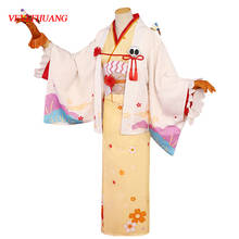Anime vevefhuang! Vestido de fantasia para halloween, uniforme de cosplay da hanako-funcionamento de yugi amane lord nene 2024 - compre barato