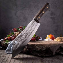 Hand-Forged Kitchen Knives Cutlery Butcher Chef Knife Slicing Meat Cleavers Multi-Purpose Gyuto Knives Cutting Meat Pork Stalls 2024 - buy cheap