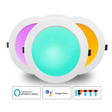 Smart Home LED Downlight Automation WiFi Switch Light Bulb Work With Alexa Google Home Assistant Smart Life Tuya APP 2024 - buy cheap