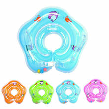 Hot Baby Swimming Neck Ring Tube Safety Infant Float Circle Bathing Inflatable Flamingo Inflatable Water Swimming Accessories 2024 - buy cheap