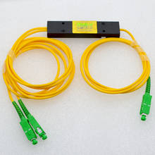 GONGFENG 10PCS New 1:2 Taper type SC/APC Optical Fiber Splitter 50:50 Optical Splitter Telecom Wholesale Free shipping 2024 - buy cheap