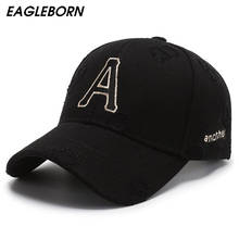 EAGLEBORN 2022 Design Fashion Letter Baseball Cap A Embroidered Cap Men Sun Visor Sun Hat Women Baseball Caps High Quality Hats 2024 - buy cheap