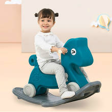 Baby Rocking Horses Kids Toy 2 In 1 Children Indoor Rocking Chair Shining Ride on Animal Toys Baby Play Baby Walker 0-3 Years 2024 - buy cheap