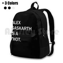 "Alex Gaskarth es un producto. "Mochila de senderismo al aire libre, equitación, escalada, bolsa deportiva todo el tiempo, banda BAJA Alex Gaskarth Music 2024 - compra barato