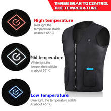 2020 Electric Heated Jacket USB Heated Vest Outdoor Warm Washable Men Women's Vest Winter Autumn Hunting Vest Heating Vest 2024 - buy cheap