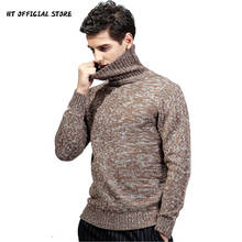 Mens Sweater Turtleneck Men Spring Clothing 2021 Winter Casual Male Elegant Clothes Korean Fashion Knitted Black Pullover Man 2024 - buy cheap