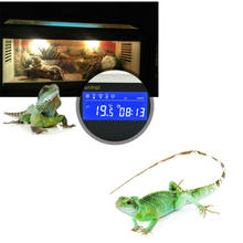 Digital Pet Aquarium Reptile Tank Thermostat Day Night Lighting Heating Controller 2024 - buy cheap