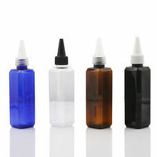 100ml Plastic Needle Tip Dropper Bottle Luxury Colorful Cosmetic Packaging Container For Travel Empty Squeeze Bottle 30pcs/lot 2024 - buy cheap
