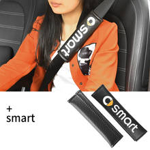 Capa de proteção para ombro de cinto de segurança, cobertura para smart fortwo forfour 450 451 453, acessórios de decoração automotiva 2024 - compre barato