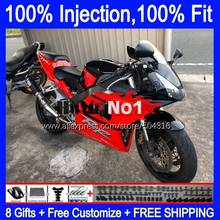 OEM For HONDA CBR900 RR CBR 929RR 929 900 RR 900RR 00MC.41 CBR929RR CBR900RR CBR929 RR 2000 2001 00 01 Fairings Black Red 2024 - buy cheap