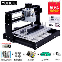 CNC 3018 PRO Mini Laser Engraver Wood CNC Router Milling Cutting Machine GRBL Laser Engraving Machine For Acrylic PCB PVC Metal 2024 - buy cheap